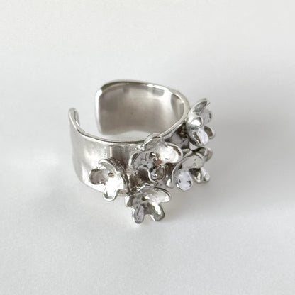 [ silver ] mimosa ring