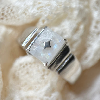 [ moon stone ] telescope silver