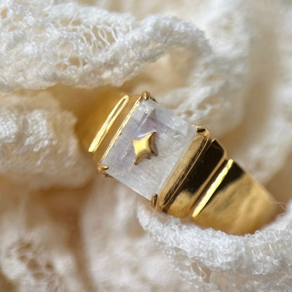 [ moon stone ] telescope gold