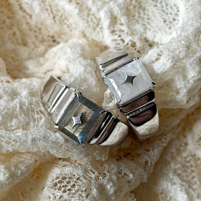[ moon stone ] telescope silver
