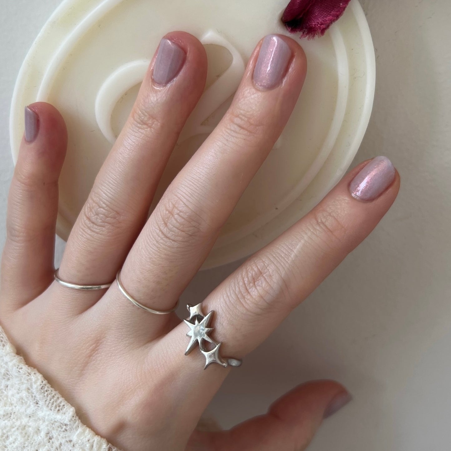 mallow (matte color)