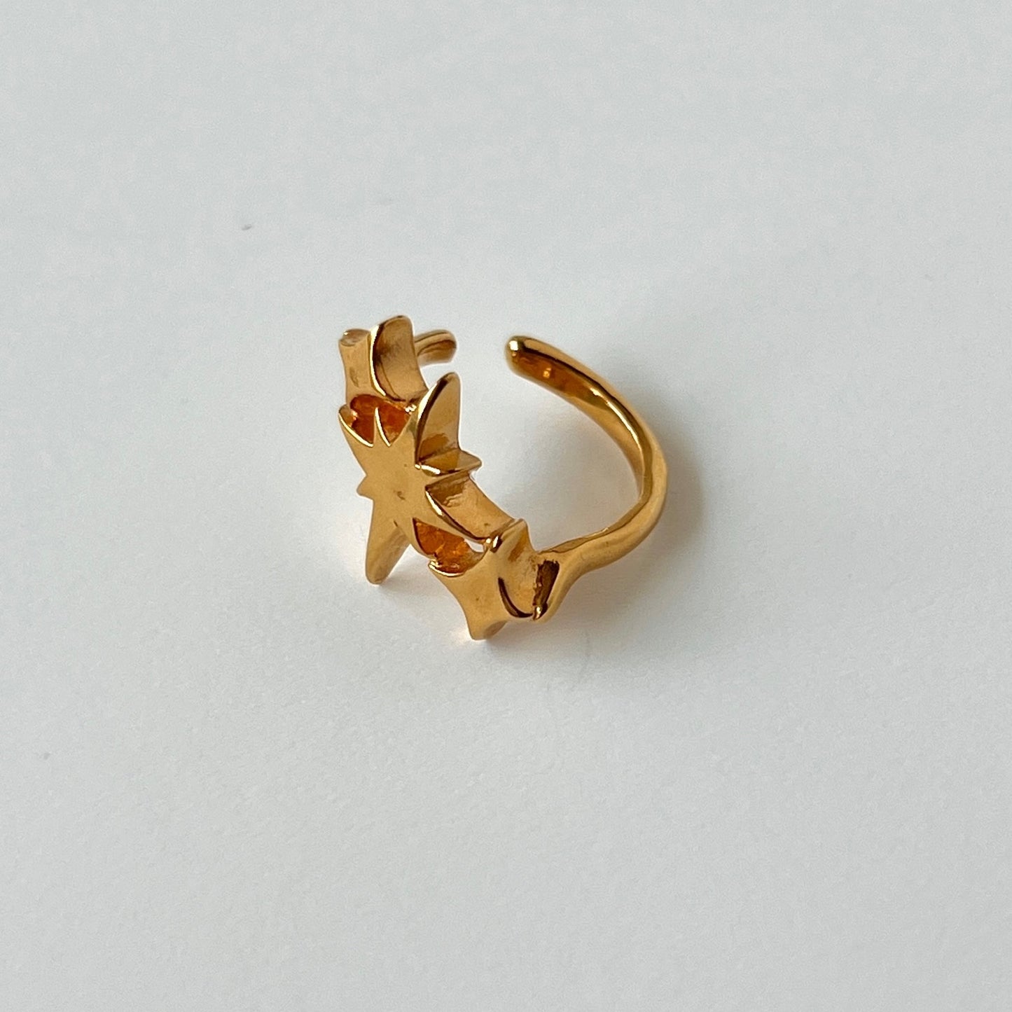 [ gold ] ptolemaeus earcuff [ free size ]