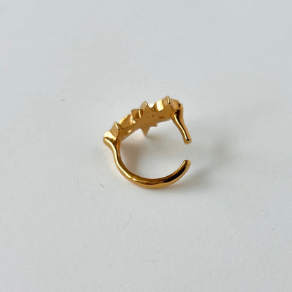[ gold ] ptolemaeus earcuff [ free size ]