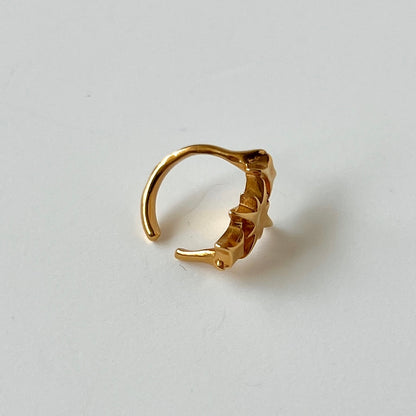 [ gold ] ptolemaeus earcuff [ free size ]