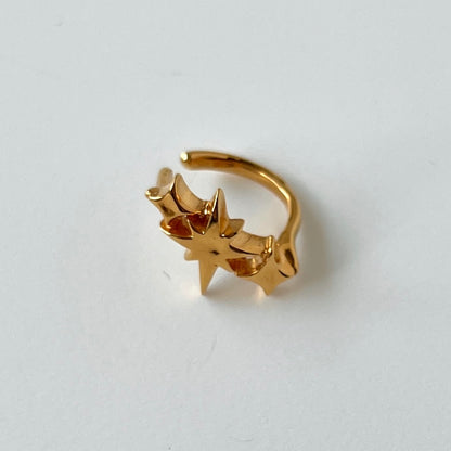 [ gold ] ptolemaeus earcuff [ free size ]