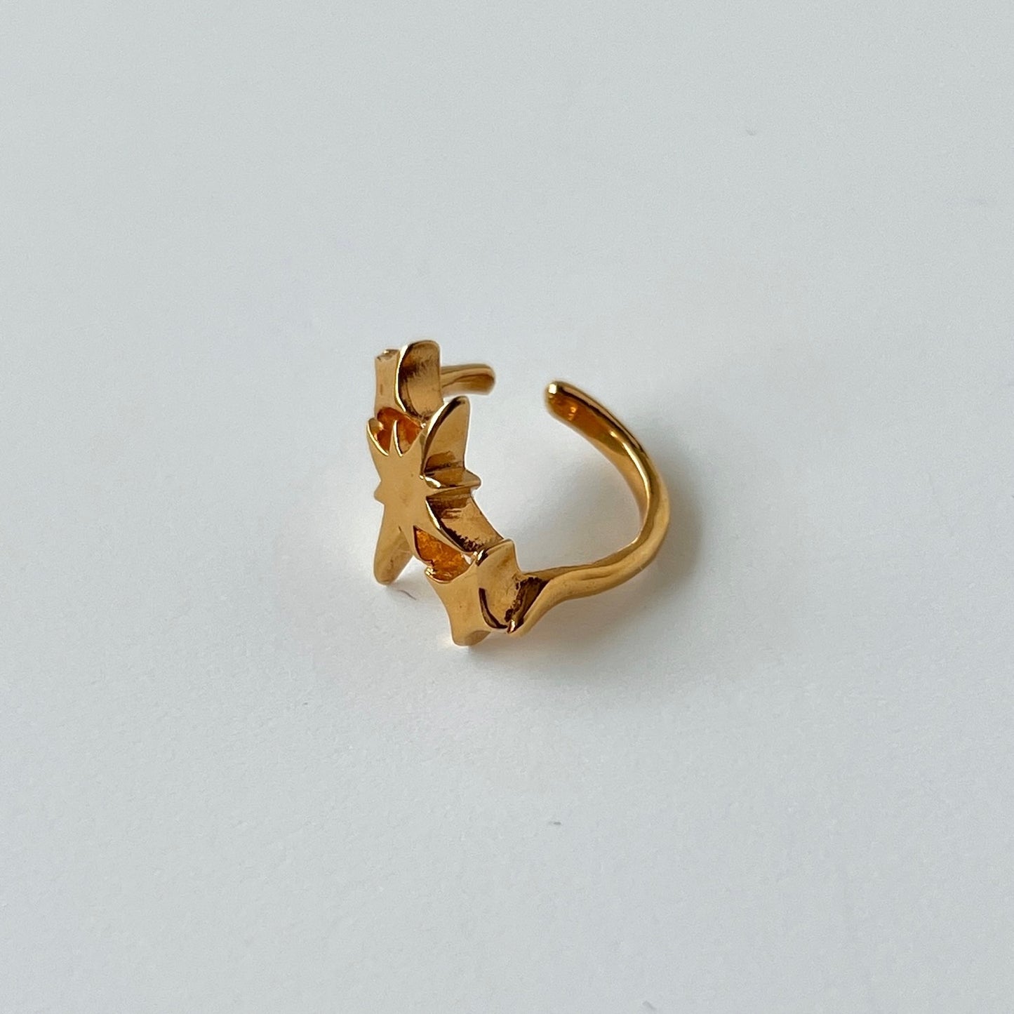 [ gold ] ptolemaeus earcuff [ free size ]