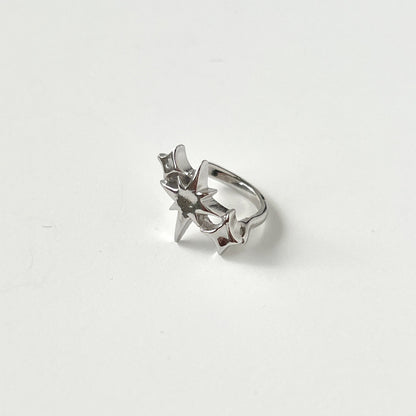 [ silver ] ptolemaeus earcuff [ free size ]