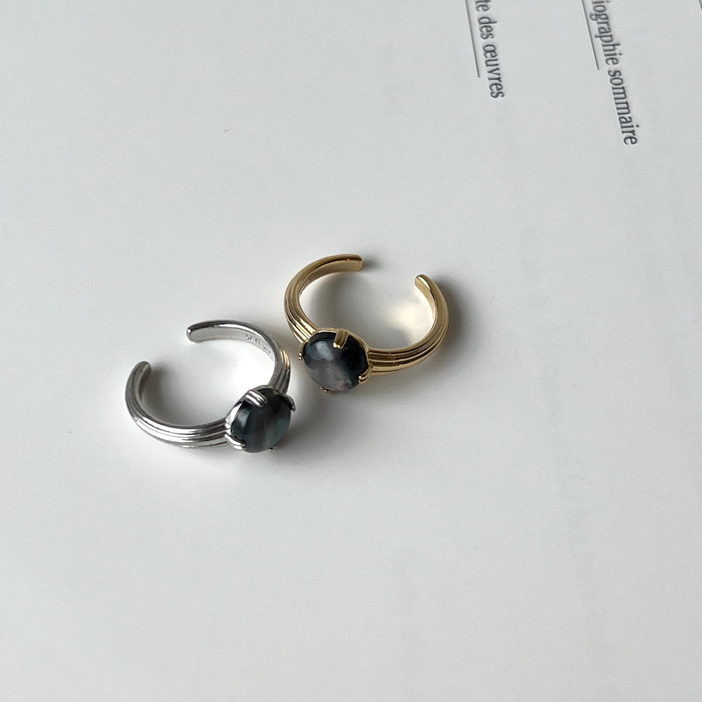 [ serene ] croissant silver