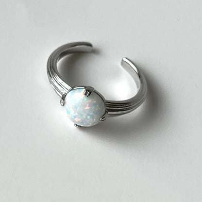 [ neon ] croissant silver