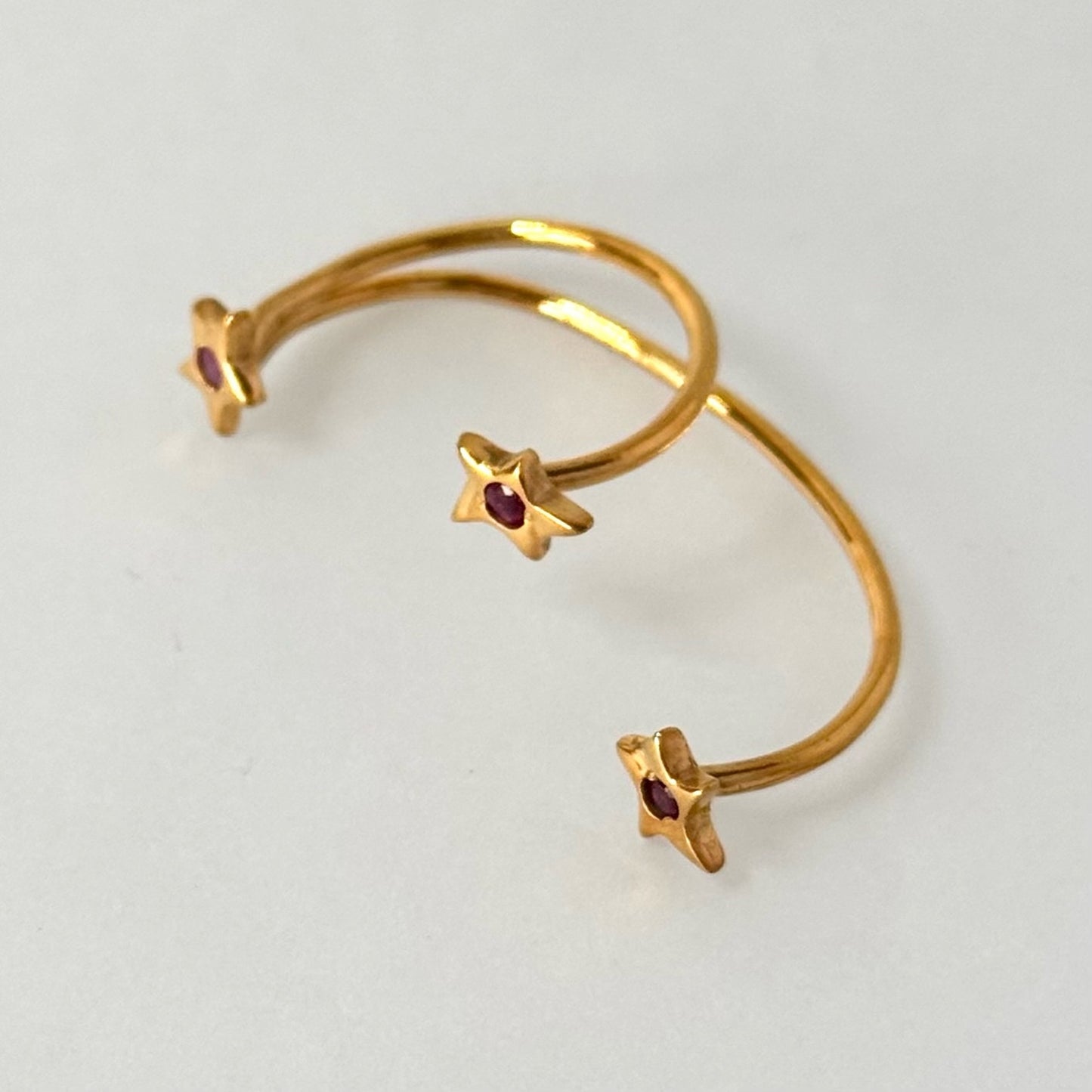 [ ruby ] orion ring gold