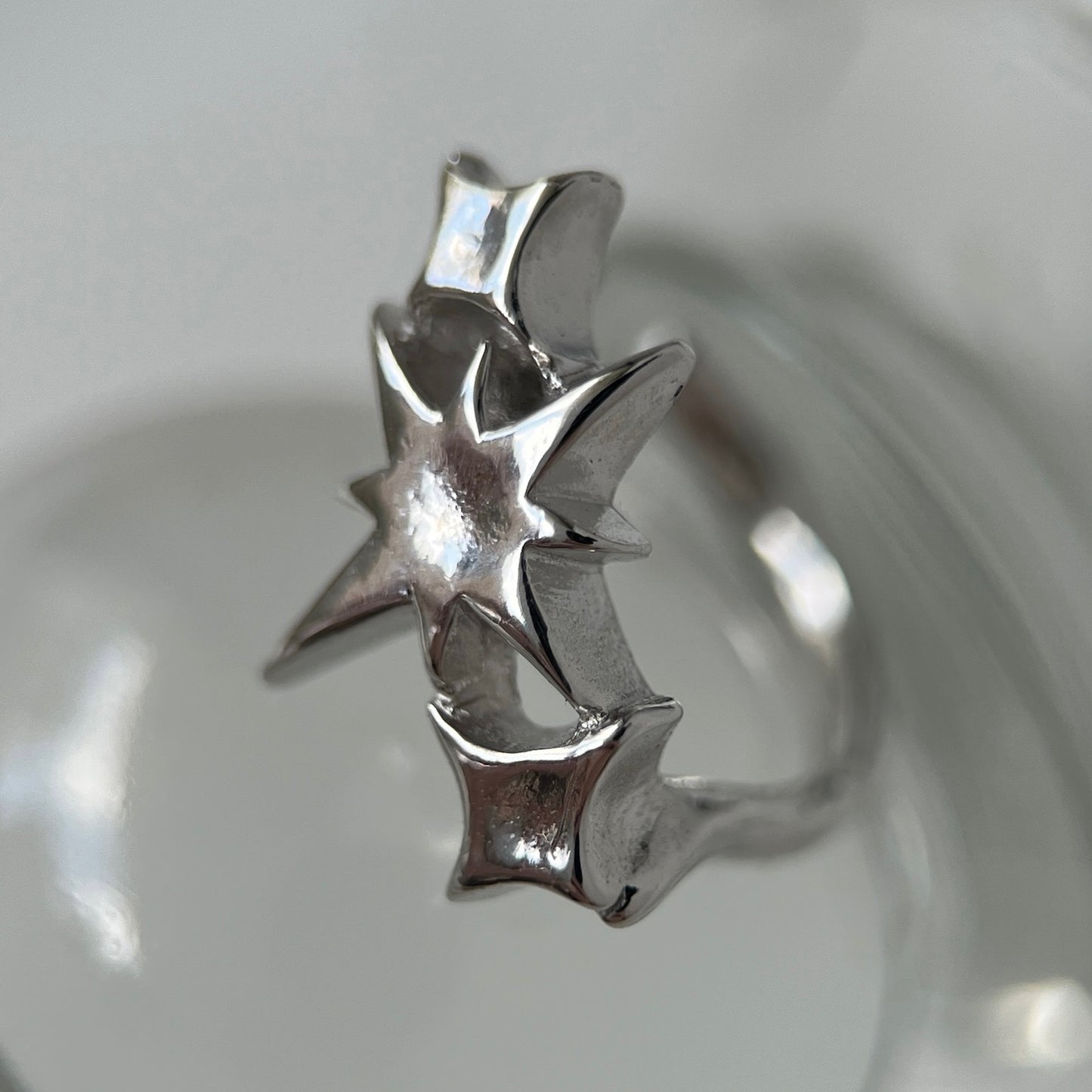 [ silver ] ptolemaeus earcuff [ free size ]
