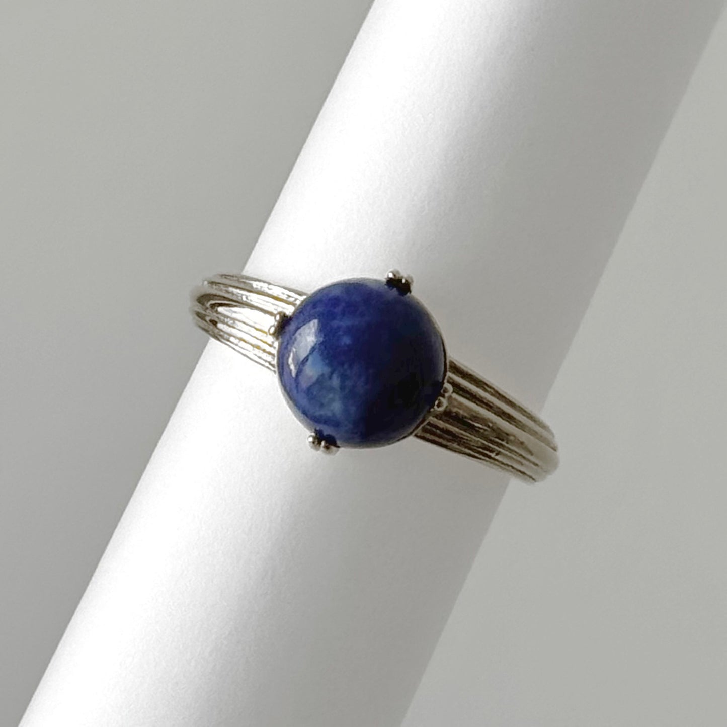 [ sodalite ] croissant silver