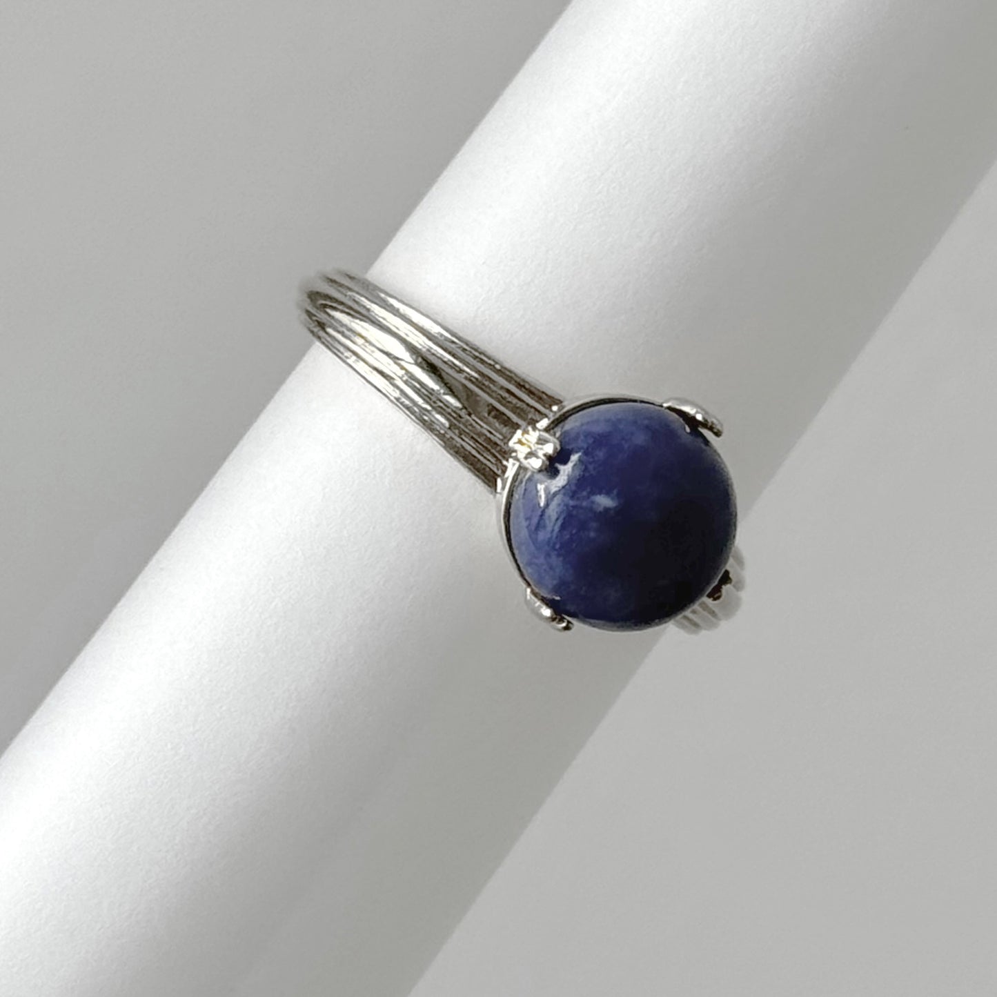 [ sodalite ] croissant silver