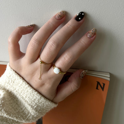 [ neon ] croissant gold