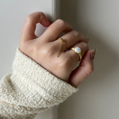 [ neon ] croissant gold