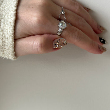 [ soap ] croissant silver