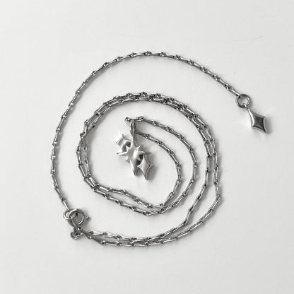 [ silver ] ptolemaeus necklace [ free size ]