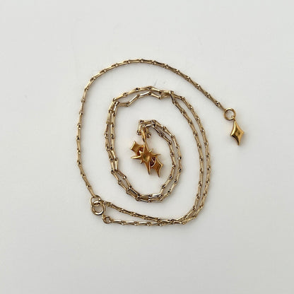 [ gold ] ptolemaeus necklace [ free size ]