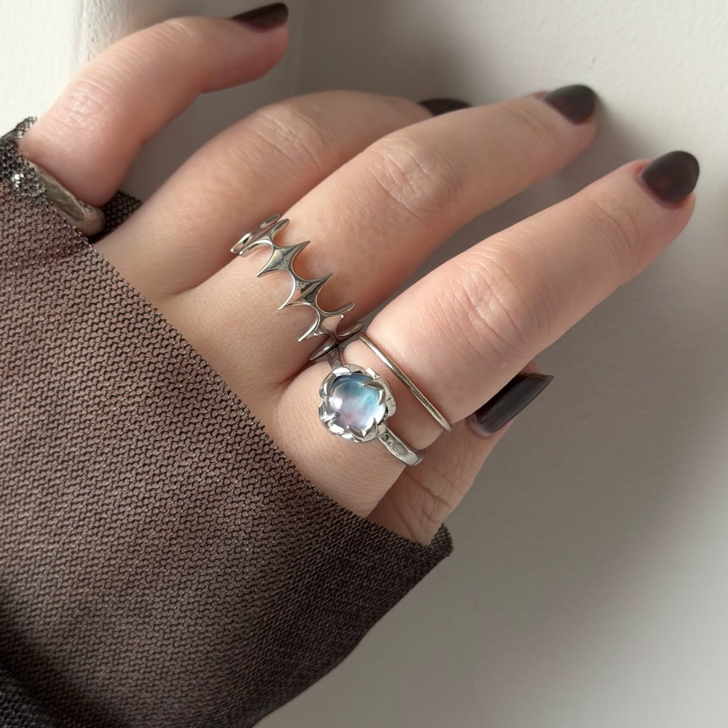 [ lapis lazuli quartz triplet ] luce ring silver