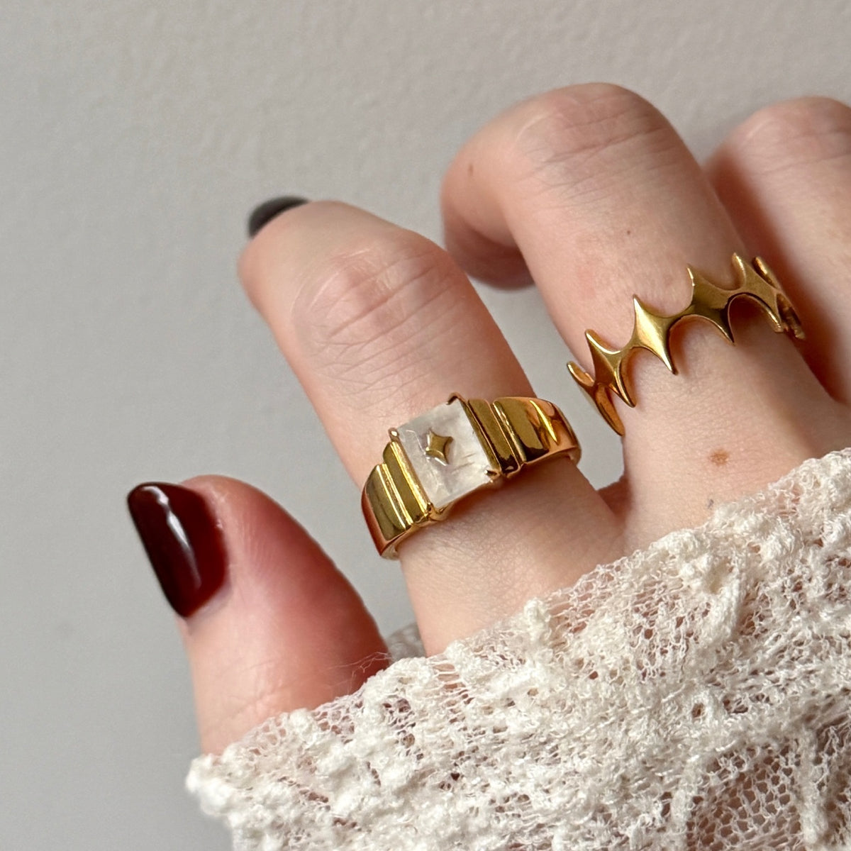[ moon stone ] telescope gold