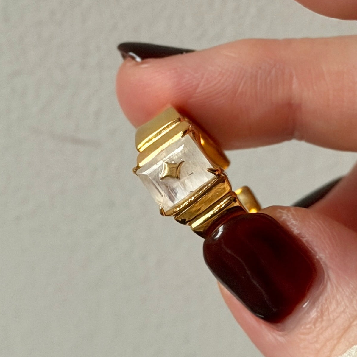 [ moon stone ] telescope gold
