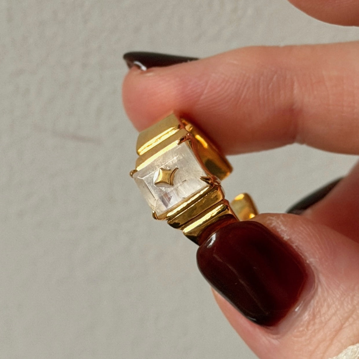 [ moon stone ] telescope gold