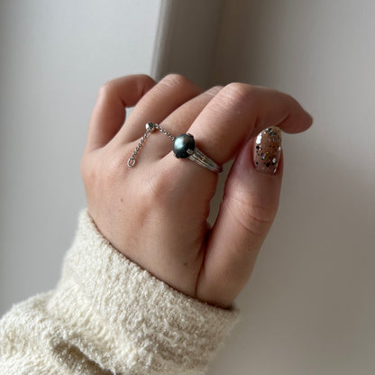 [ serene ] croissant silver