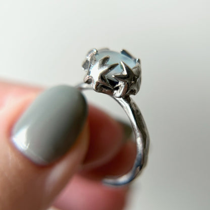 [ lapis lazuli quartz triplet ] luce ring silver