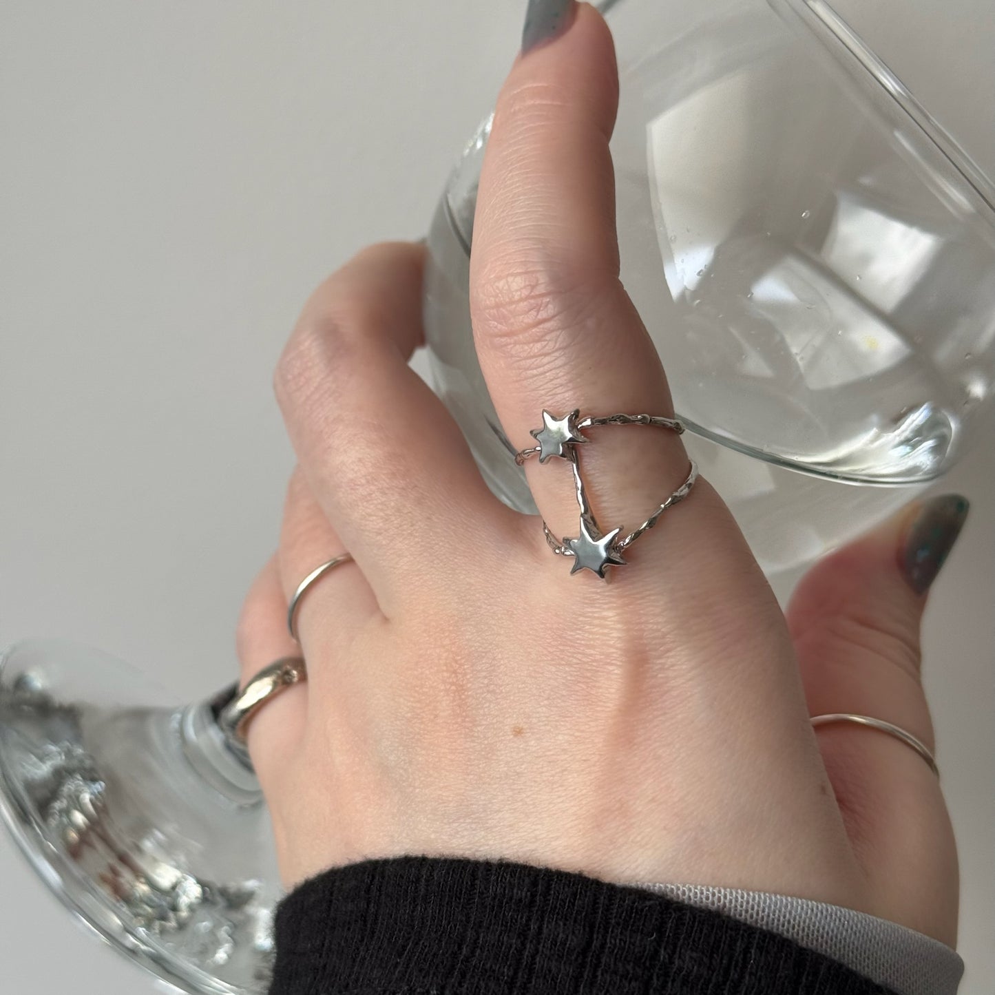 [ silver ] luminous [ free size ]