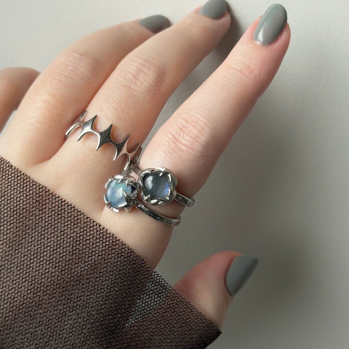 [ lapis lazuli quartz triplet ] luce ring silver