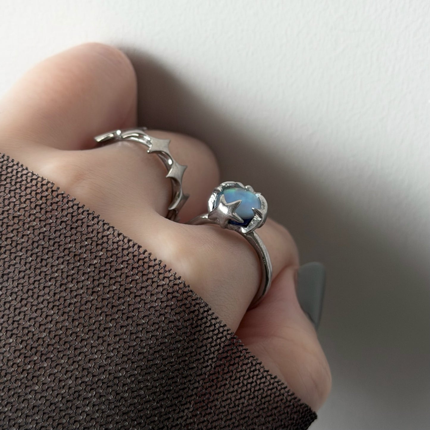 [ lapis lazuli quartz triplet ] luce ring silver