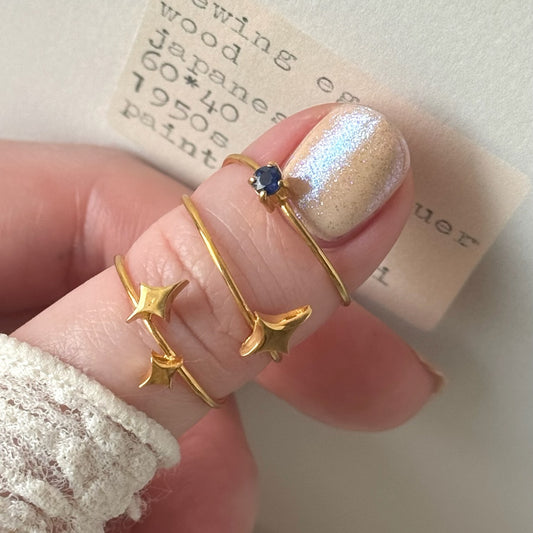 [ sapphire ] procyon gold [ free size ]