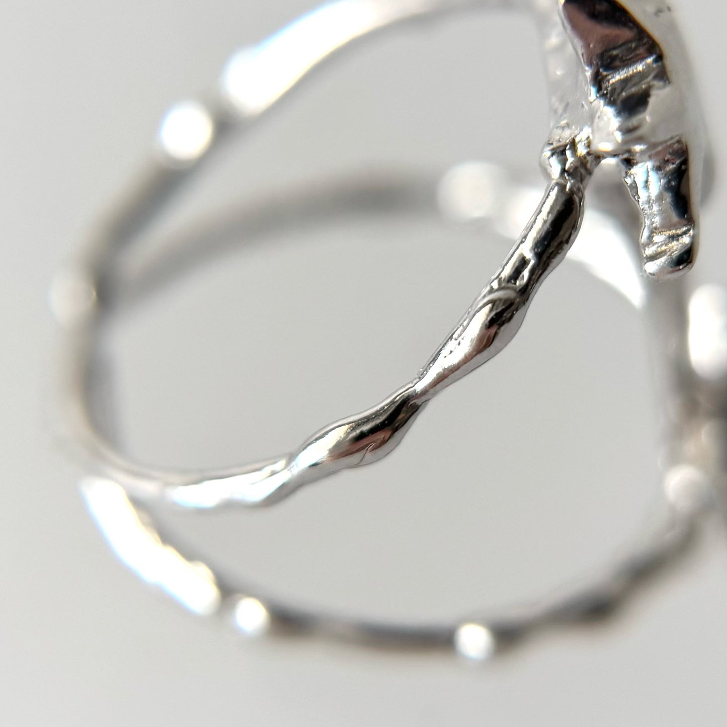 [ silver ] luminous [ free size ]