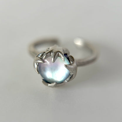 [ lapis lazuli quartz triplet ] luce ring silver