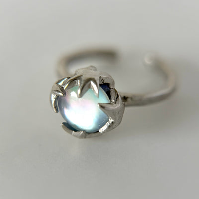 [ lapis lazuli quartz triplet ] luce ring silver
