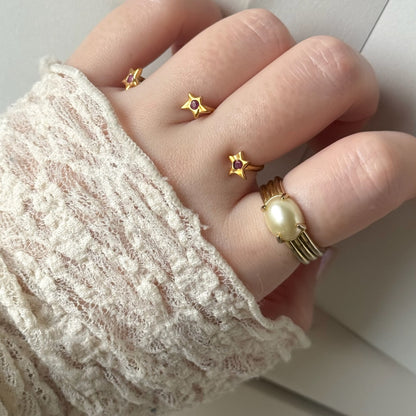 [ ruby ] orion ring gold