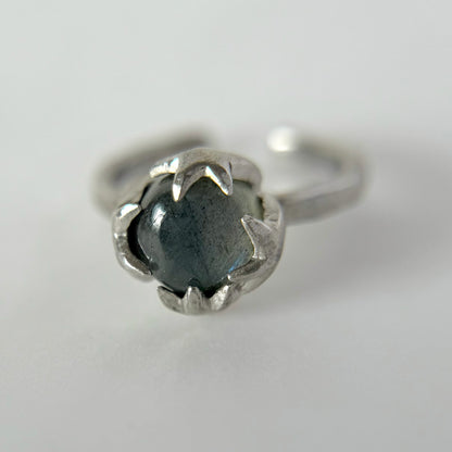 [ labradorite ] luce ring silver