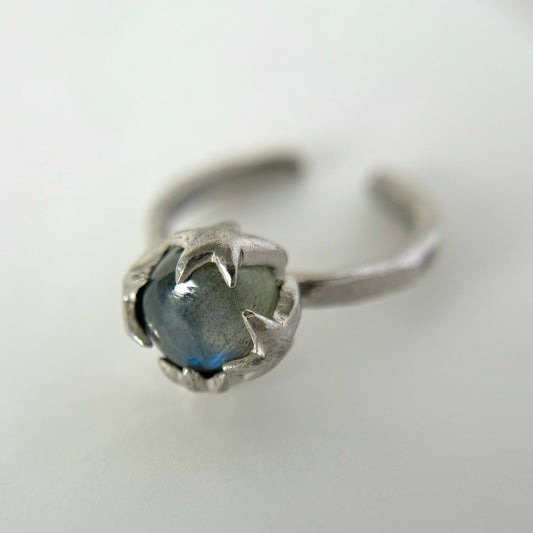 [ labradorite ] luce ring silver