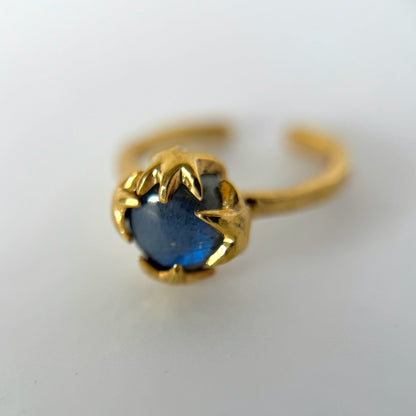 [ labradorite ] luce ring gold