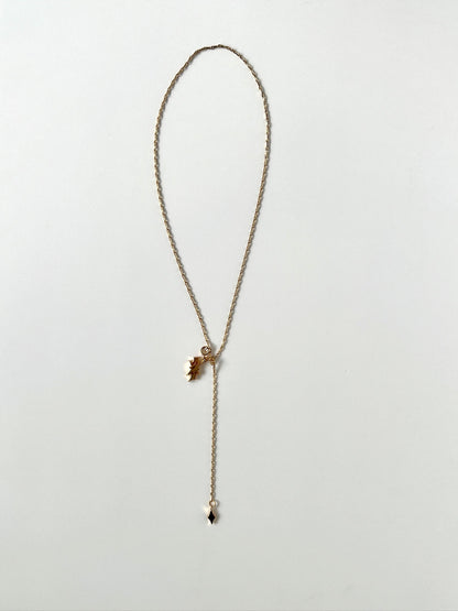 [ gold ] ptolemaeus necklace [ free size ]