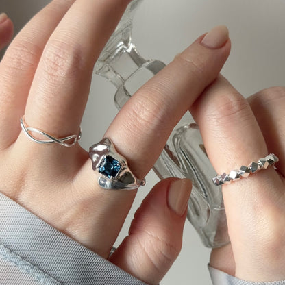 【melt ring (montana) 】3 rings set (01)