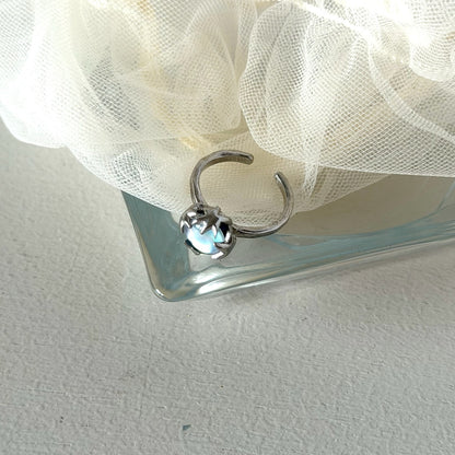 [ lapis lazuli quartz triplet ] luce ring silver