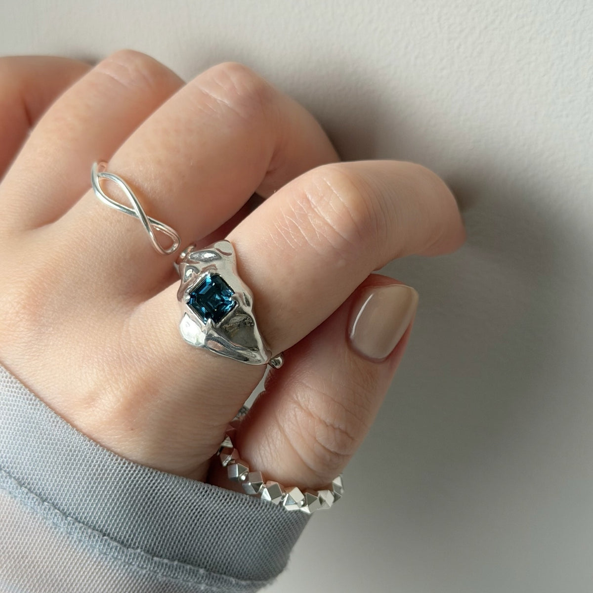 【melt ring (montana) 】3 rings set (01)