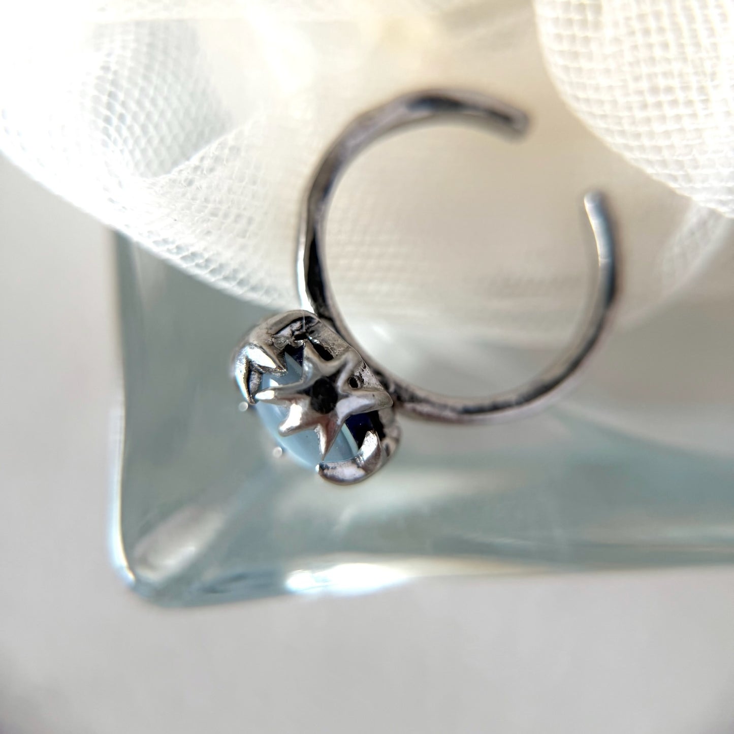 [ lapis lazuli quartz triplet ] luce ring silver