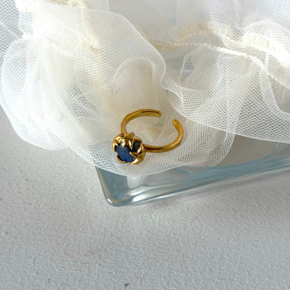 [ labradorite ] luce ring gold