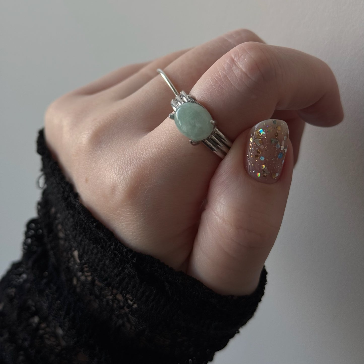 [ jadeite ] trois silver