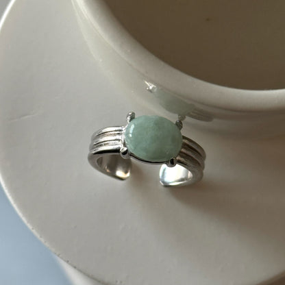 [ jadeite ] trois silver