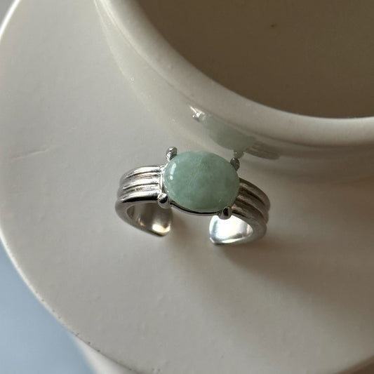 [ jadeite ] trois silver