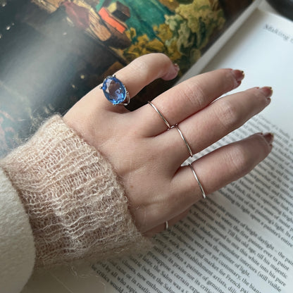 [ frozen glass ] reine -pinky silver
