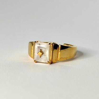 [ moon stone ] telescope gold